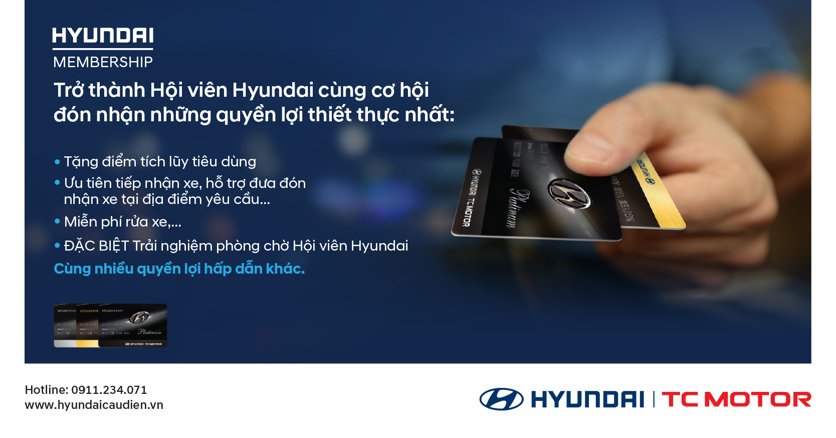 Hyundai Membership  - Kết nối yêu thương